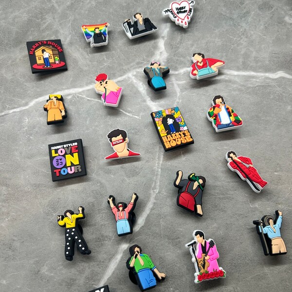 Jibbitz Crocs Harry Styles Etsy UK