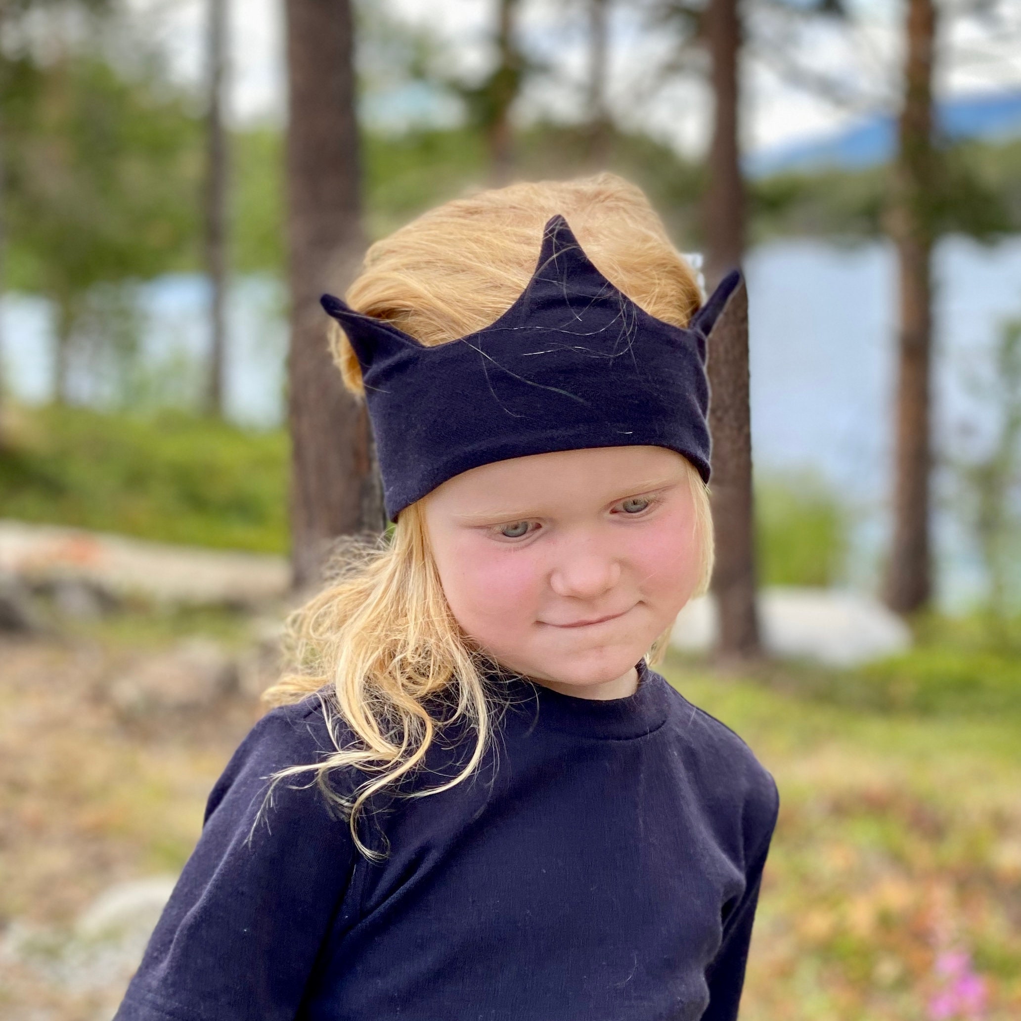 Headband Kids Wool Merino Headband Crown 100% Wool Kids
