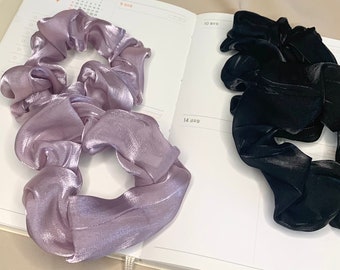 Scrunchies organza Korean style chouchou en tulle