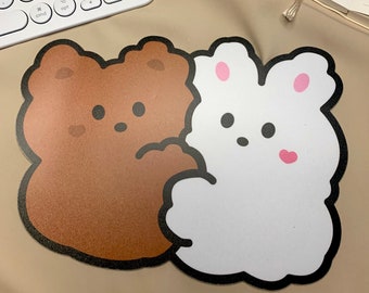 Cute tapis de bureau, sous main mignon, tapis de souris kawaii, accessoire bureau, Korean style | cadeau fêtes des mères