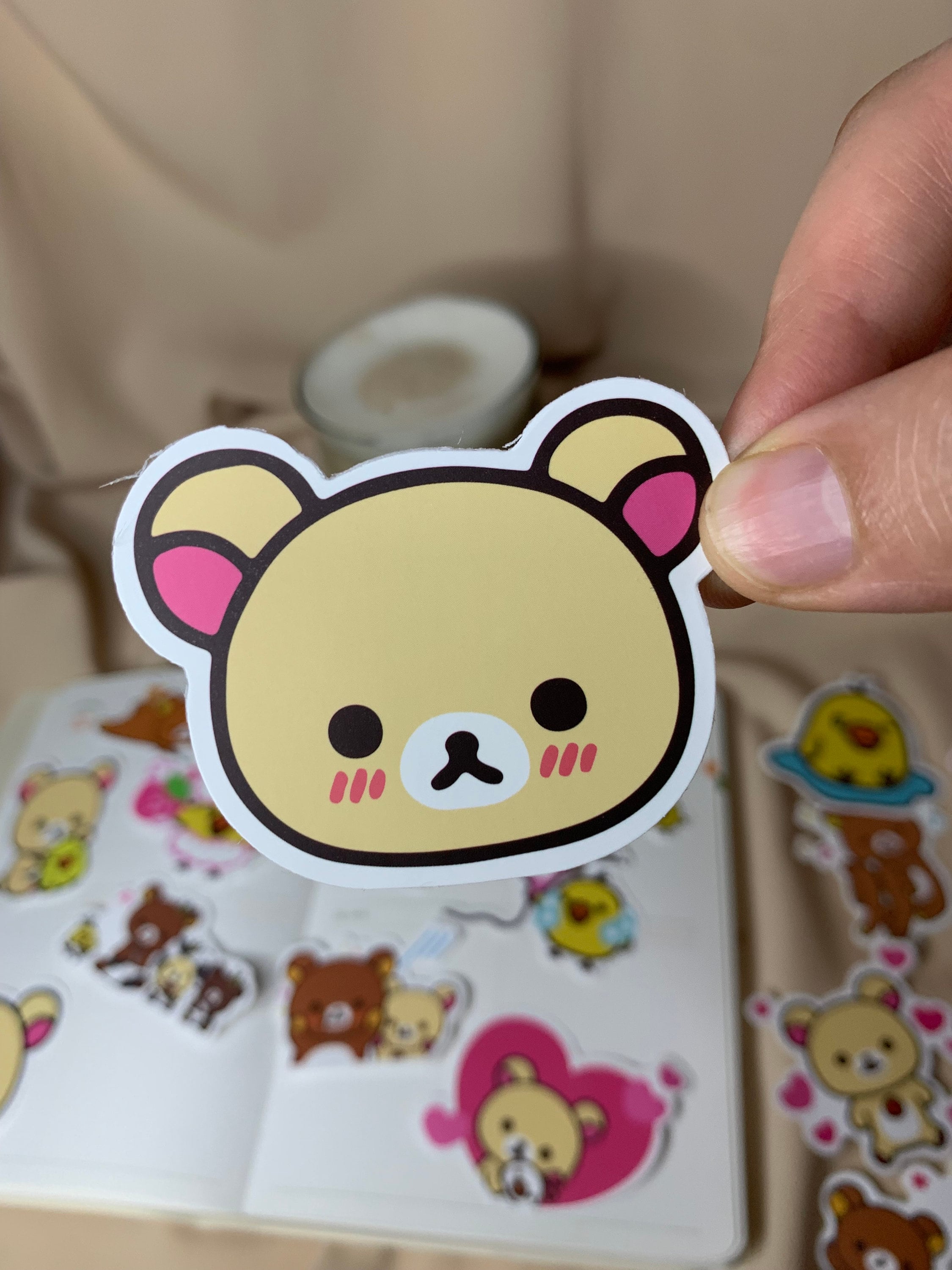 San-X Rilakkuma Cats Stickers Sticker Sheet Kawaii Japan Collectible