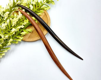 Wooden Hair Stick, Wood Hair Stick, Wooden Hair Fork, Handmade Natural Sandalwood, Hair Pin for Thick Hair, Wood Hairpin, Hair Chopstick