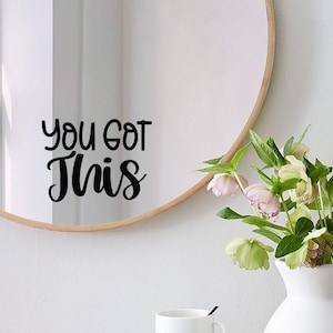 Vous avez ce sticker miroir.