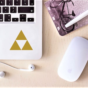 | de décalcomanie en vinyle Triforce autocollant Triforce | | de décalcomanies de voiture Décalcomanie | pour ordinateur portable Zelda Decal | Zelda Sticker | La légende de Zelda Triforce