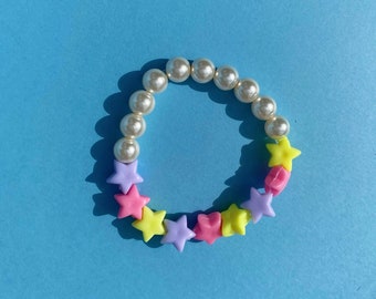 Armband Perlen Stars