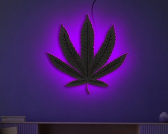 Cannabiss neon sign, Marijuana neon light, Cannabiss led sign,  Marijuana leaf light up sign, Hemp neon sign, Cannabiss wall decor