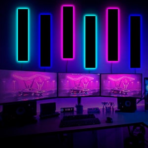 gaming setup  Gaming room setup, Gamer room decor, Gamer room