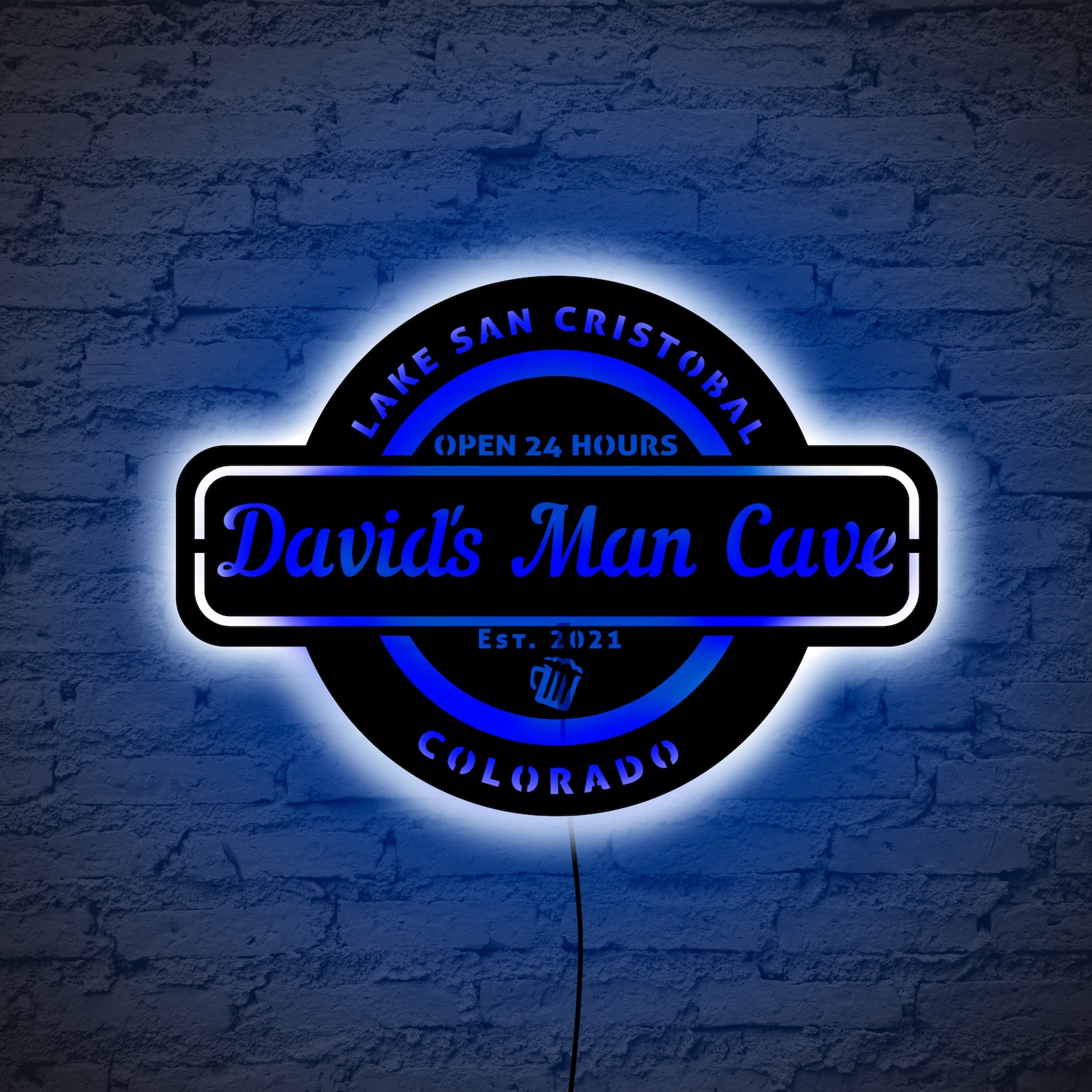 Man Cave Neon Sign, Custom Man Cave Sign Led, Man Cave Light up Sign