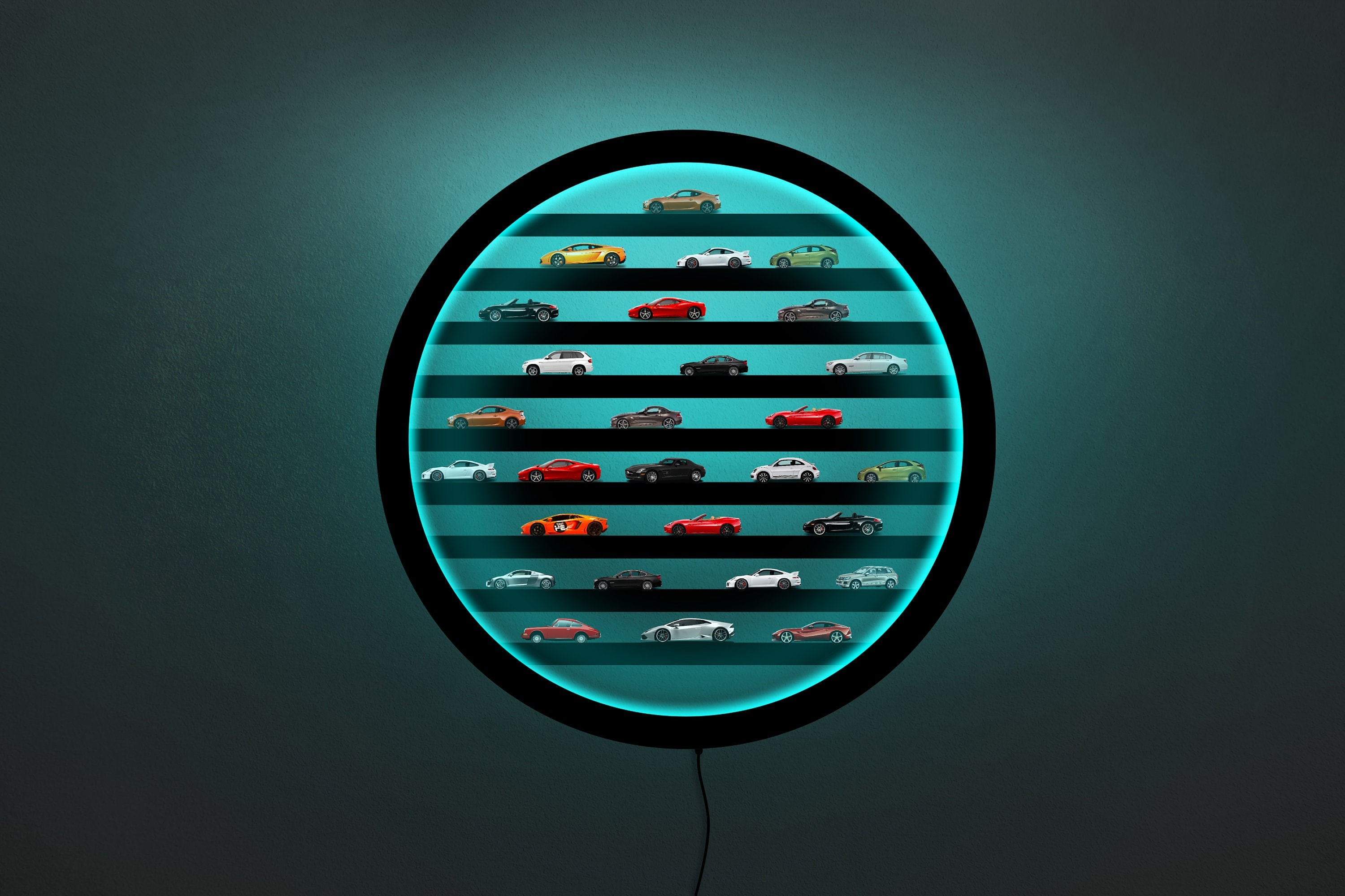 Toy Car Storage, Toy Car Display, Toy Car Shelf, Car Display Case