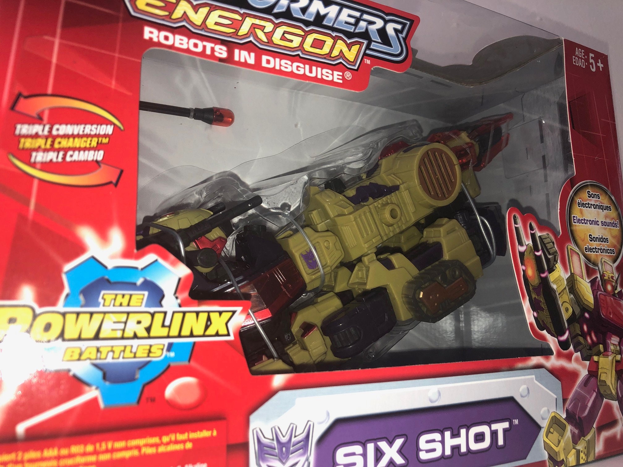 Transformers Energon Sixshot