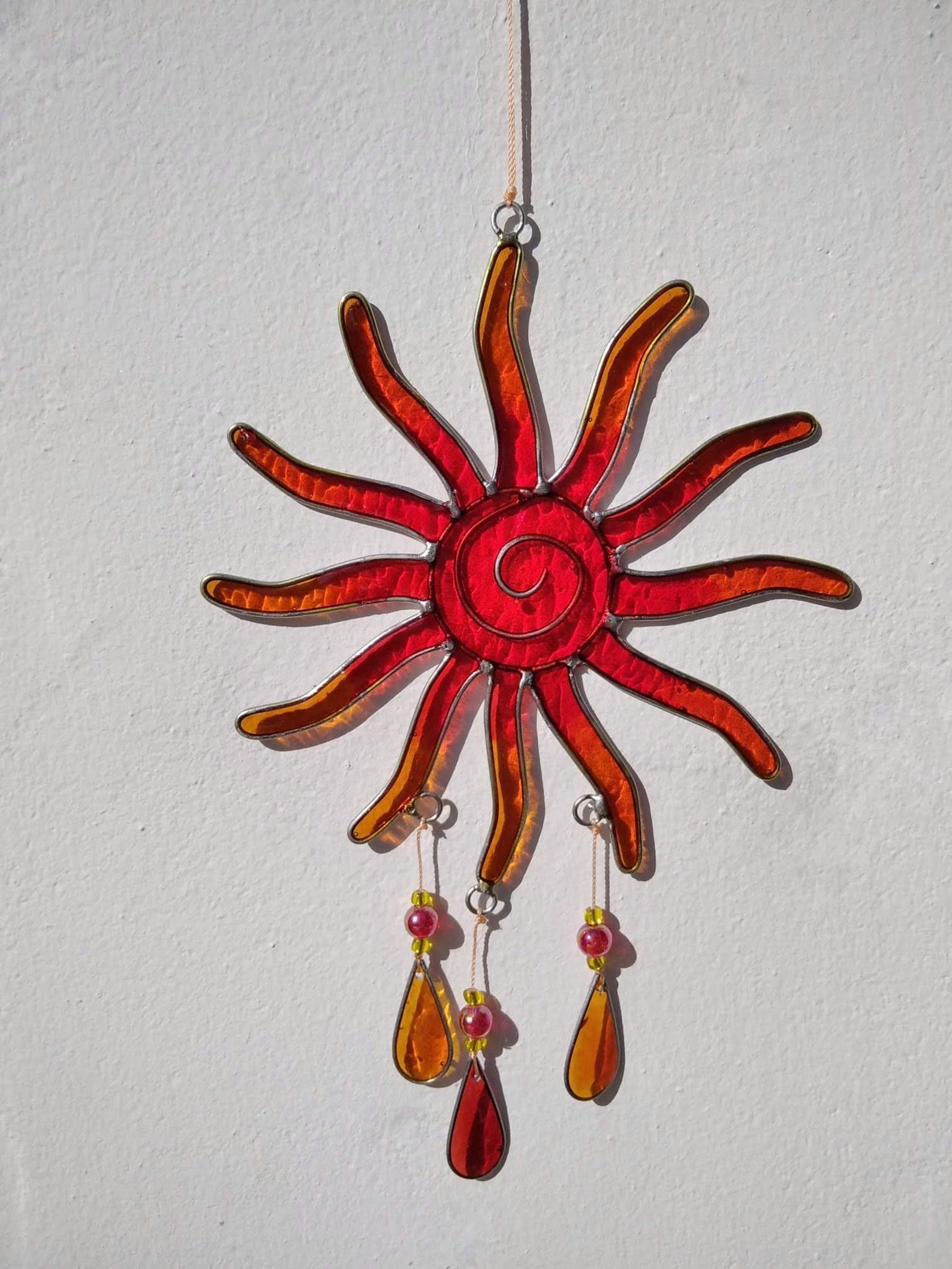 Sun Suncatcher Window Decoration Sun Catcher Garden Etsy