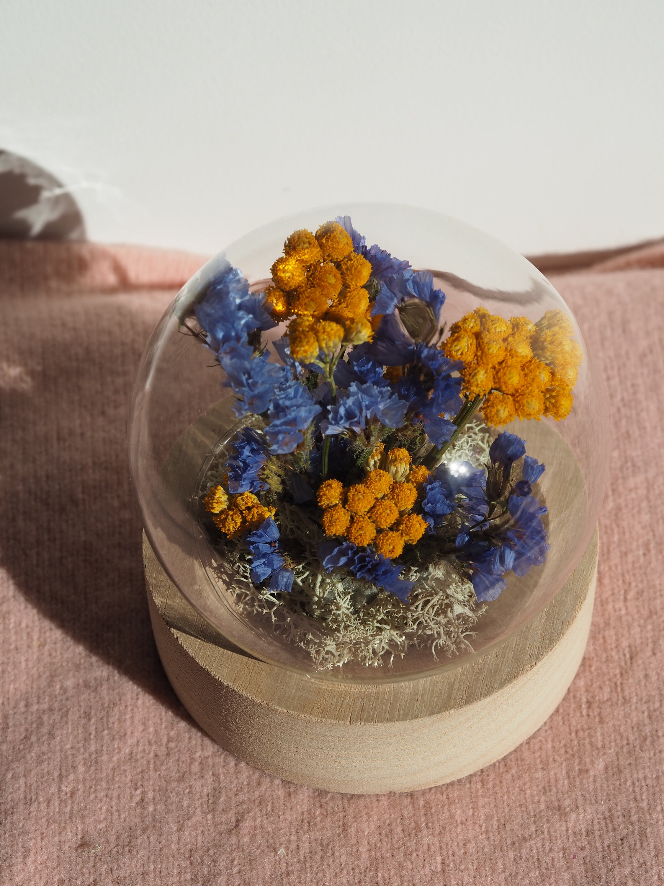 Dôme en Fleurs Séchées