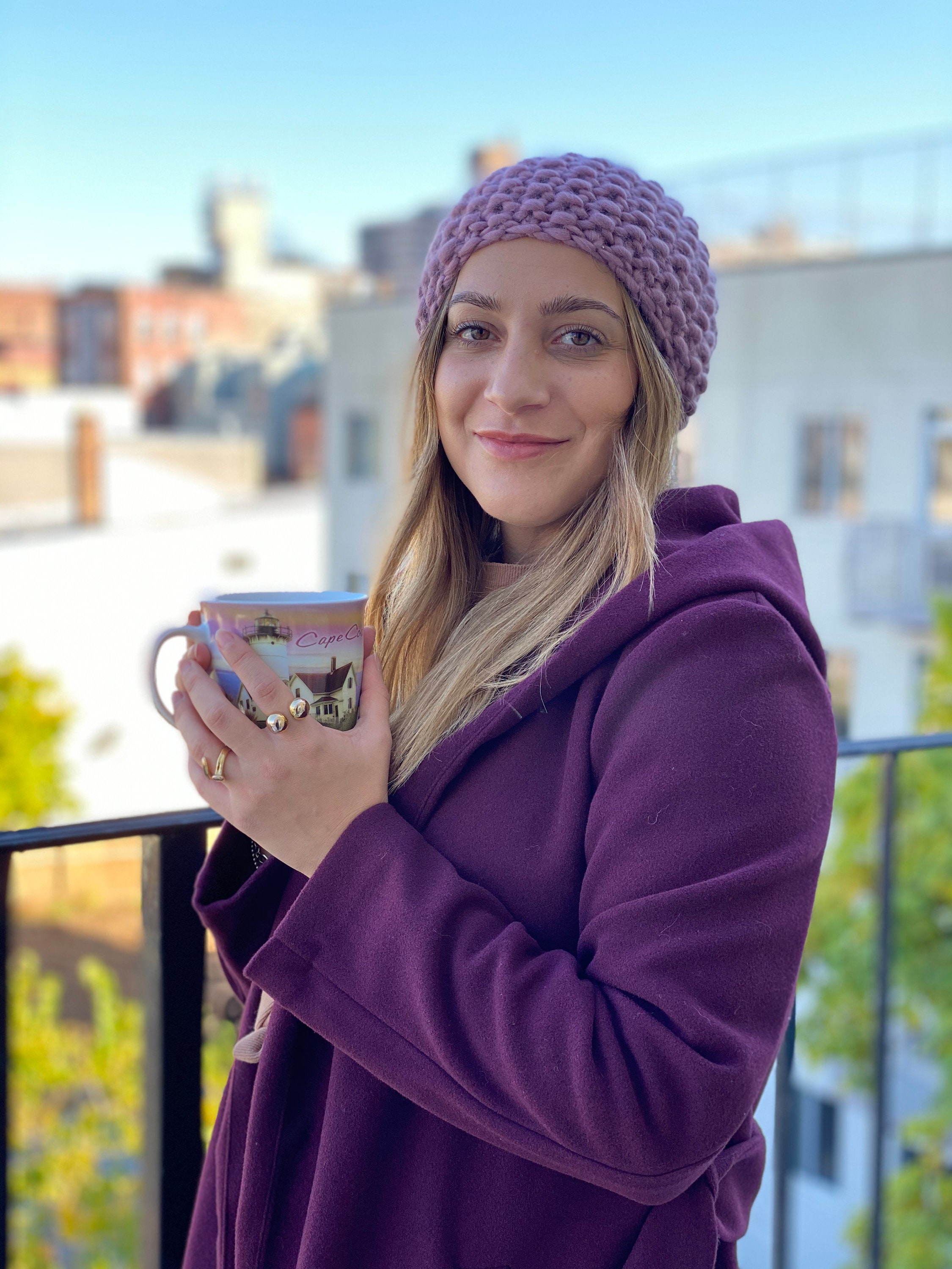 Angelica Kids' Toque - Mauve Angelica Kids' Toque - Mauve