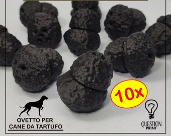 10x Fake Truffle Dog Training Egg for Essential Oil v3