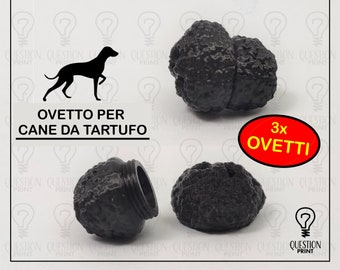 3x ovetto per addestramento cane da tartufo finto per olio essenziale v3