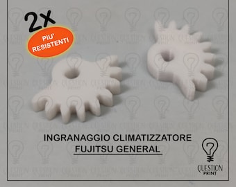 2x air conditioning opening gear FUJITSU GENERAL 9319292014 strong replacement