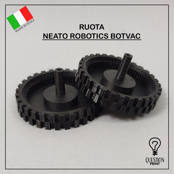 Ruota NEATO ROBOTICS BOTVAC 65 70 75 80 85 D3 D4 D5 D6 D7 ricambio ruote in gomma