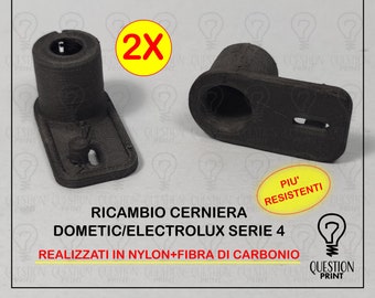 2x spare hinge dometic/electrolux series 4 freezer camper fridge spare