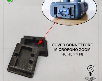 Zoom microphone h6 h5 f4 f8 cover cover pin connector plug replacement
