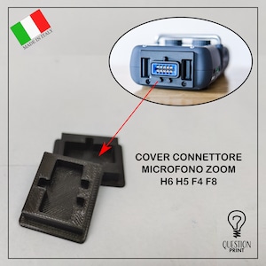 Zoom microphone h6 h5 f4 f8 cover cover pin connector plug replacement