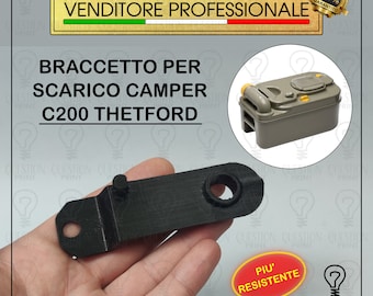 Braccetto di ricambio per cassetta scarico leva camper modello C200 THETFORD