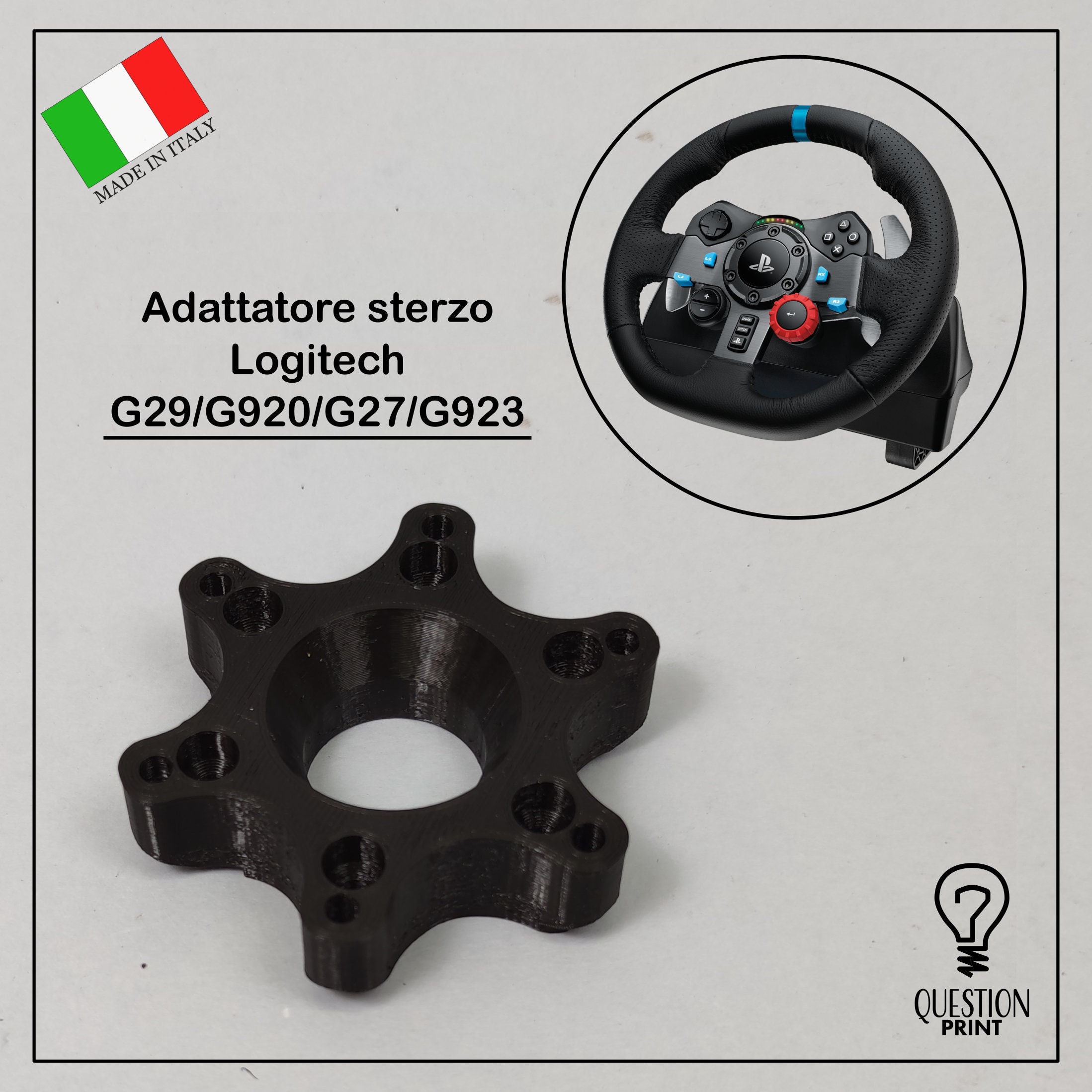 Logitech G27 G29 G920 G923 Steering Wheel Adapter 70 Mm Connection 