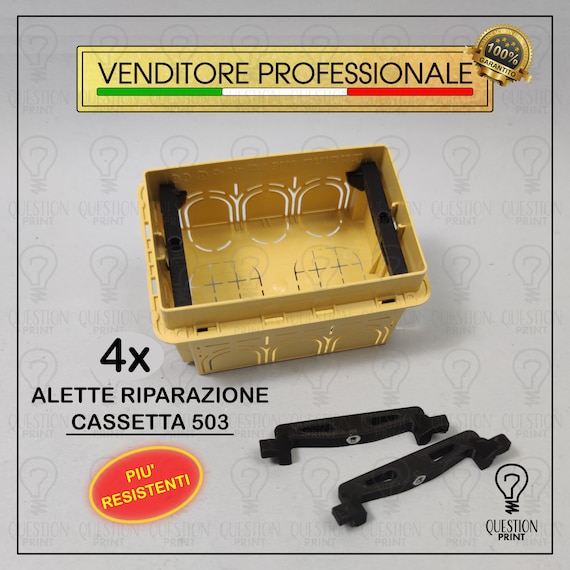 Kit Riparazione Scatole Elettriche 10 Pezzi | Attrezzo In Ghisa Di Alluminio Per Prese A Muro, Diametro 65-75mm, Per Installazioni Domestiche E Fai Da Te