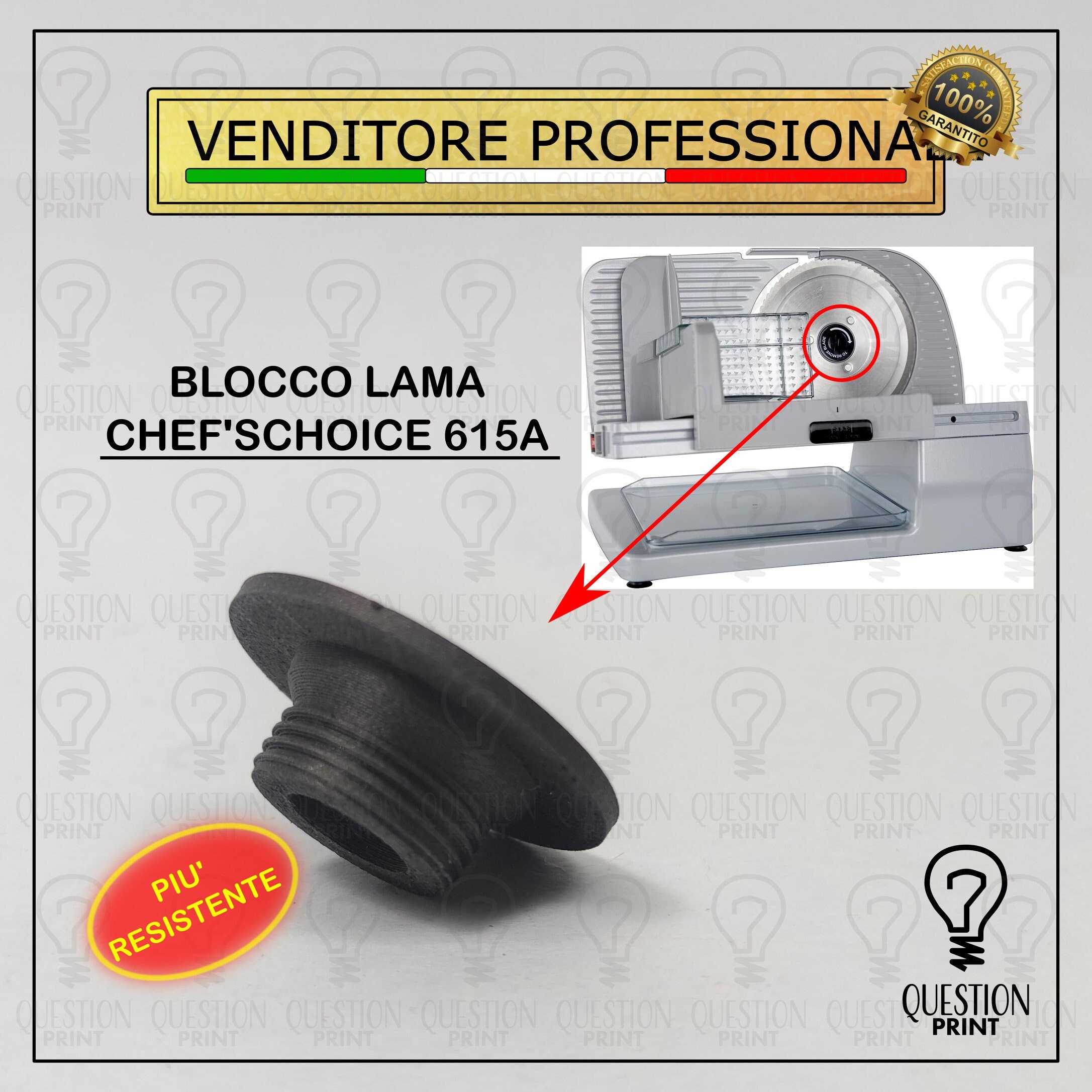 CHEF'SCHOICE 615A slicer blade locking screw spare part