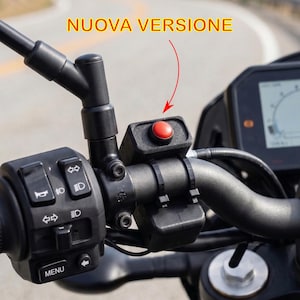 Universelle Torfernbedienung für Motorradlenker, Toröffnerknopf