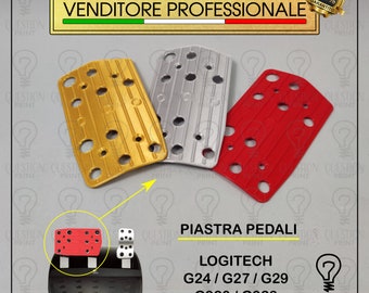Logitech G25 G27 G29 G920 G923 Dual Game Pedal Adapter Plate