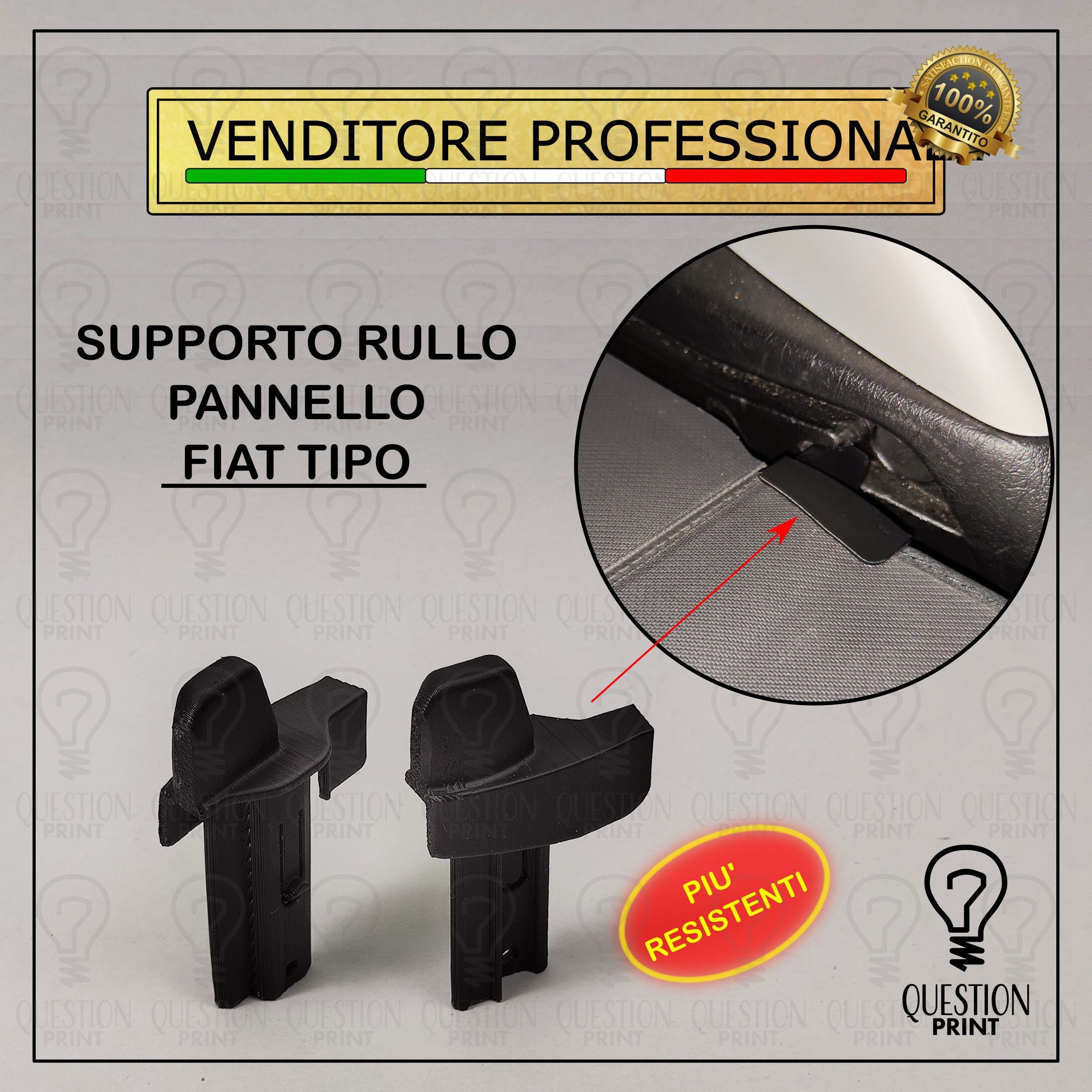 Gancio Supporto Fermo Cappelliera Baule Fiat Punto Dal 2012 Destro - Foto 4