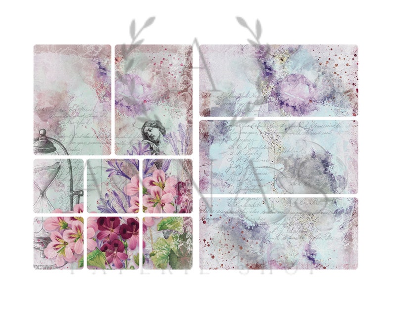 Junk Journal Printables Junk Journal Supplies Journal Pages - Etsy
