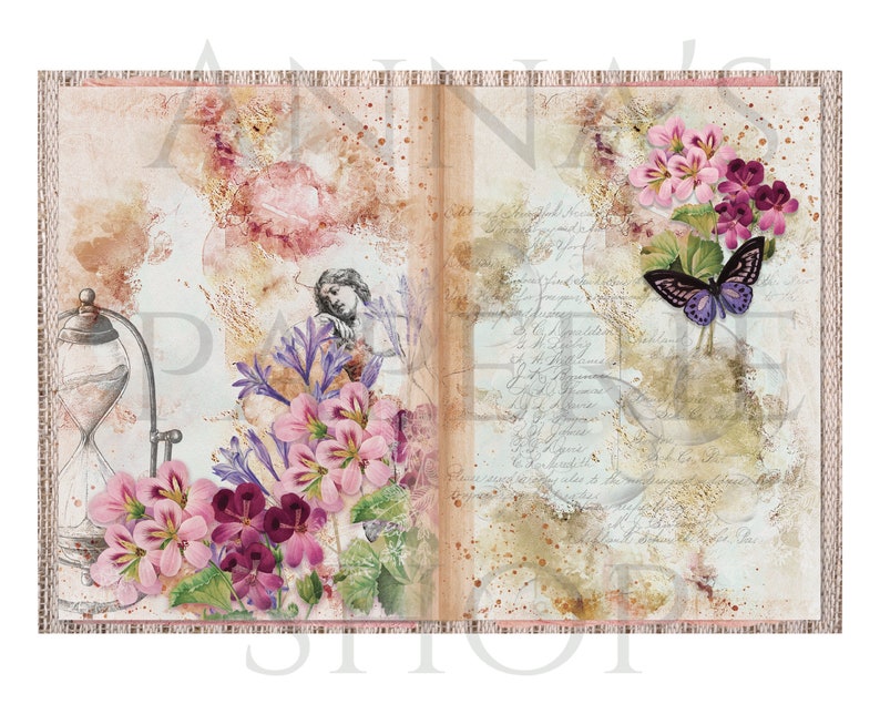 Junk Journal Printables Junk Journal Supplies Journal Pages - Etsy
