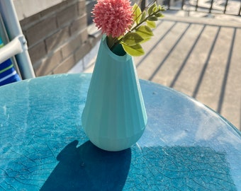 On sale! Teal Teardrop 3-D Printed Bike Vase, Bicycle Handlebar Vase Accessory, Gift for Bicyclist, Bike Accessories for Girls