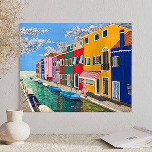 Canvas Print &quot;Burano&quot;