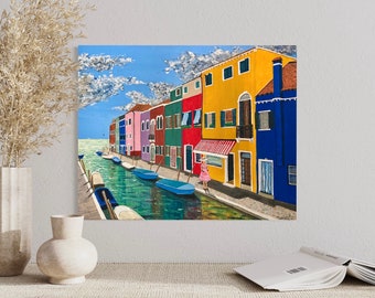 Canvas Print "Burano"