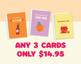 Greeting Card Mixed Pack | Choose any 3 greeting cards for only 14.95!