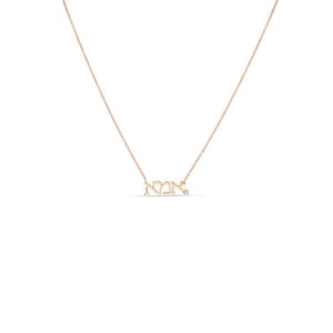 Solid Gold Hebrew Name Necklace | Hebrew Israelite Necklace | Hebrew Initial Necklace | Jewish Jewelry | Hebrew Jewelry | Bat Mitzvah Gift