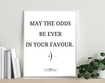 Famine Games I'm Still Betting On You Girl On Fire Book Page Quote Art Print/ Wall Art/ Unique Gifts for Readers/Upcycled Book Art