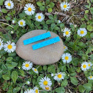Hair clips, made with LEGO. Variety of colours. Back to school gift. Lego. AFOL. image 4