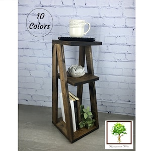 Small Wooden Side Table with Storage Shelf Classic Simplistic End Table Apartment Household Essential Nightstand Bedside Table Furniture