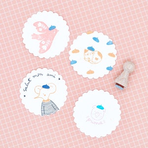 Stempel Beret Hut