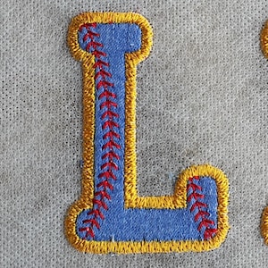 Baseball Font Machine Embroidery Designs: Applique & Fill (BX Included)