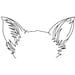Chihuahua Dog Ears Outline Machine Embroidery Design Dog - Etsy