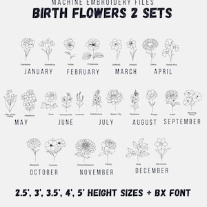 Mother's Day Embroidery Designs With Flowers and Children Names, Grandma Embroidery Patterns, Bx Font Included, Mom Embroidery Patterns Mama