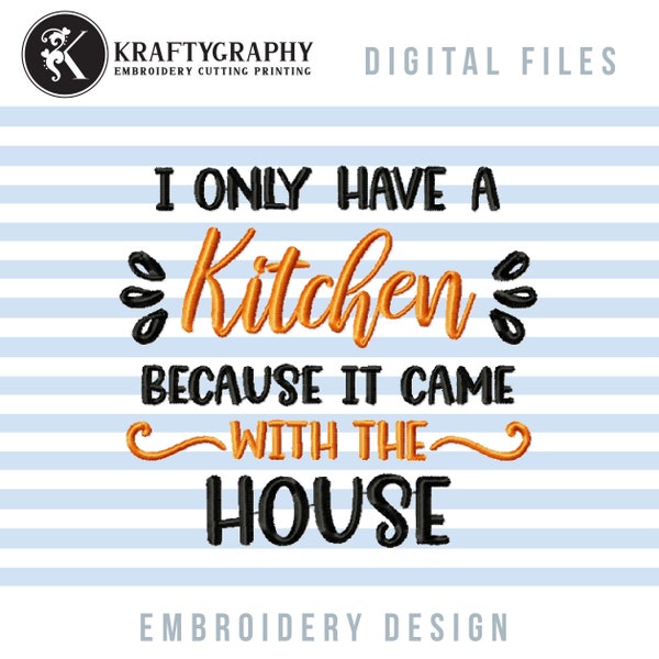 Machine Embroidery Designs Kitchen - Etsy