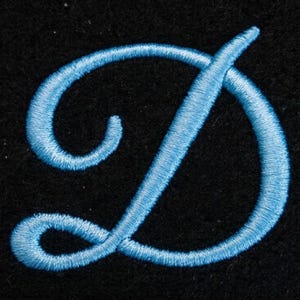 Fuente BX nativa, elegante y atemporal, con efecto 3D Puff para bordado a máquina y puntada de satén, de 1 a 2 pulgadas, solo BX