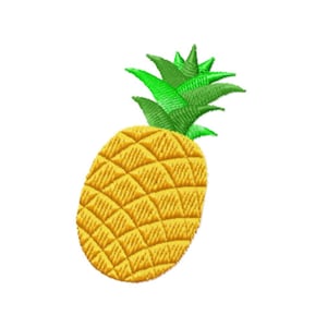 May include: A yellow pineapple with green leaves. The pineapple is a tropical fruit.