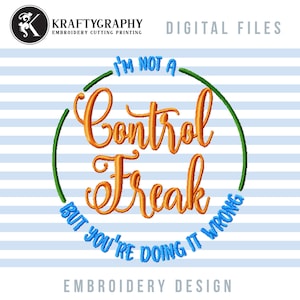 Funny Machine Embroidery Design, Adult Humor Pattern: 4 Sizes