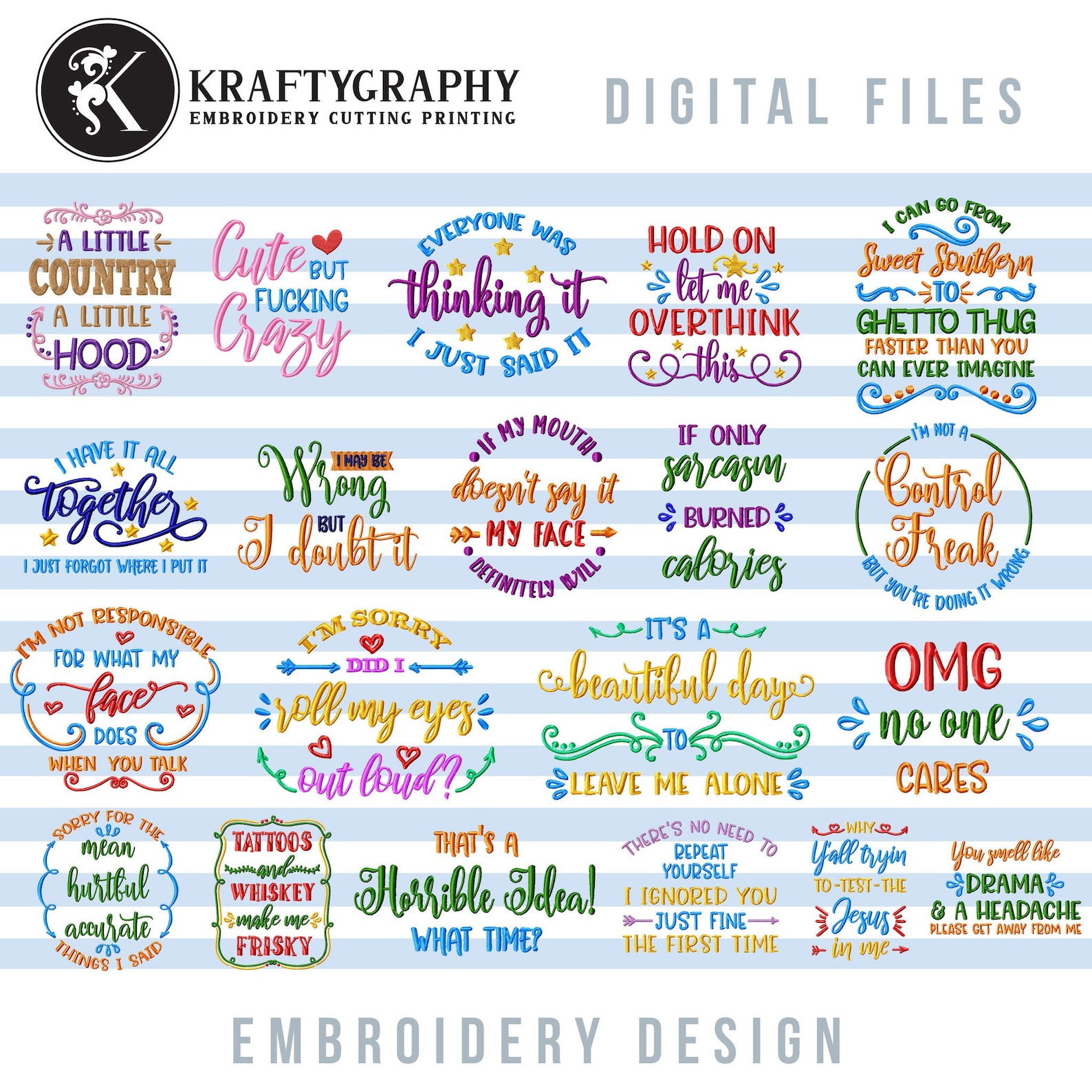 Funny Machine Embroidery Designs, Kitchen Towel Pes Embroidery Designs